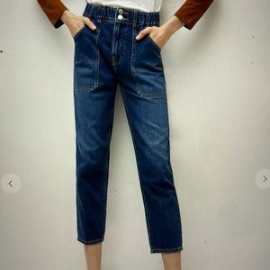 VERONICA BEARD Arya Cargo Jean w/Elastic Waist (Sz 31)